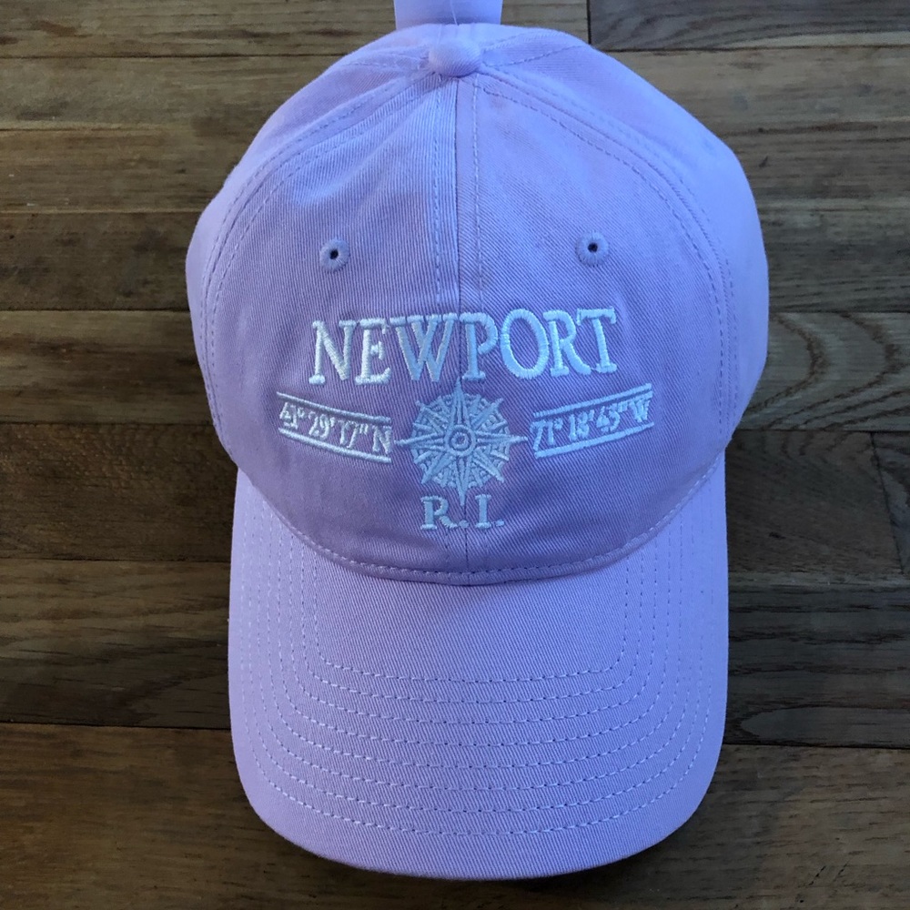 Lavender baseball hat
